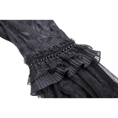 Secret Garden Embroidered Lace Gown