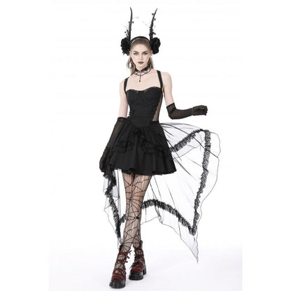 Last Light Swallowtail Halter Gown