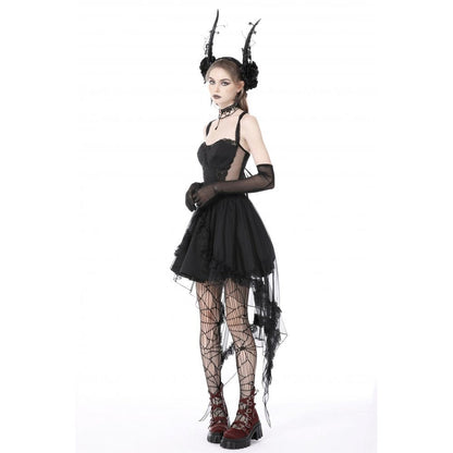 Last Light Swallowtail Halter Gown