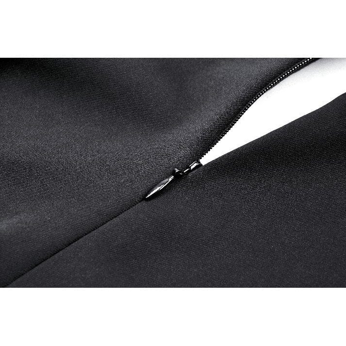 Torn Ribbon Gothic Doll Dress detail view