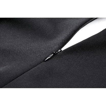 Torn Ribbon Gothic Doll Dress detail view