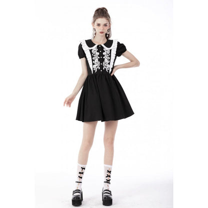 Poison Garden Peter Pan Shirt Dress detail view