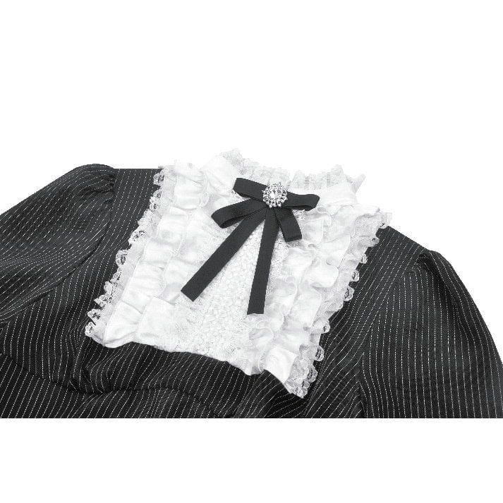 Academy Séance Ruffled Lace Dress detail view