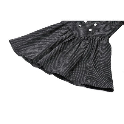 Academy Séance Ruffled Lace Dress detail view