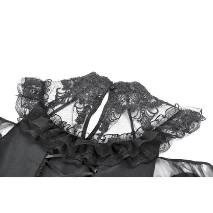 Cathedral Ruin Ruffled Cutout Dress detail view