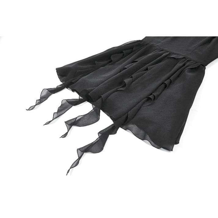 Lunar Dirge Off-Shoulder Dress detail view