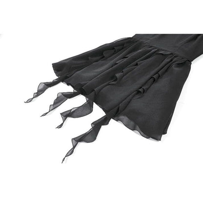 Lunar Dirge Off-Shoulder Dress detail view