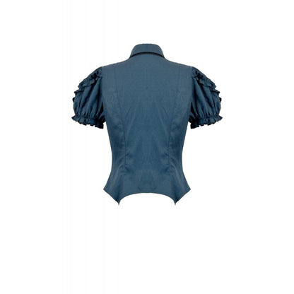 Headmistress of Bats Pinstripe Shirt