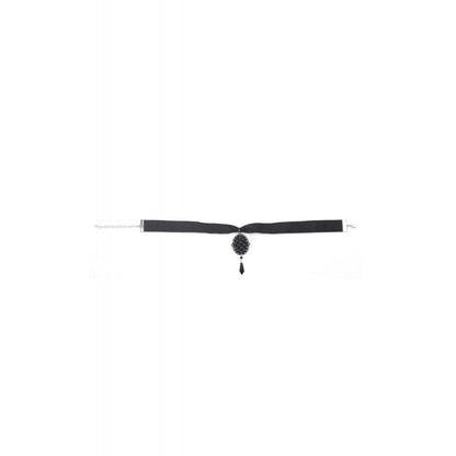 Mourning Rose Velvet Choker