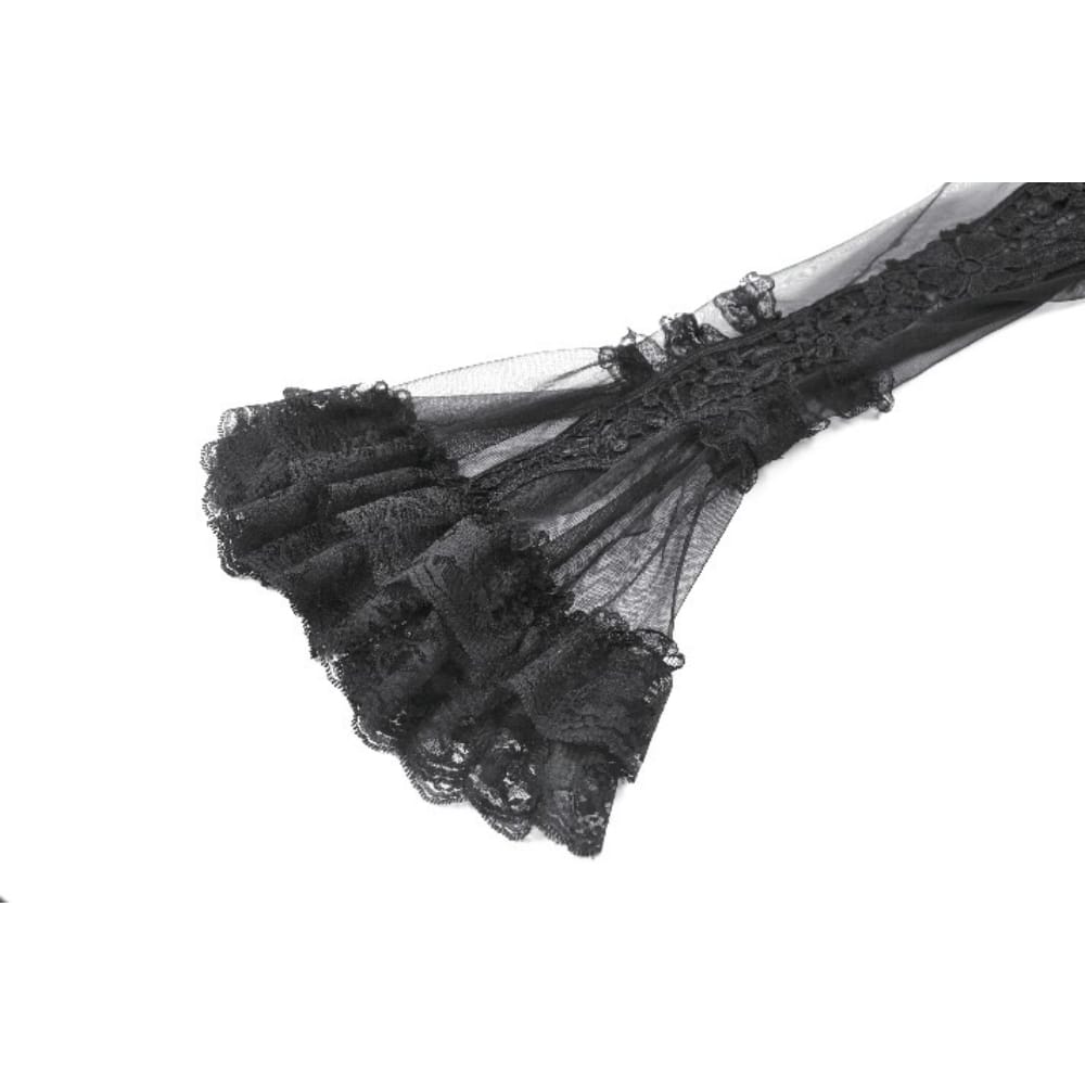 Veiled Reverie Mesh Cape - image 13
