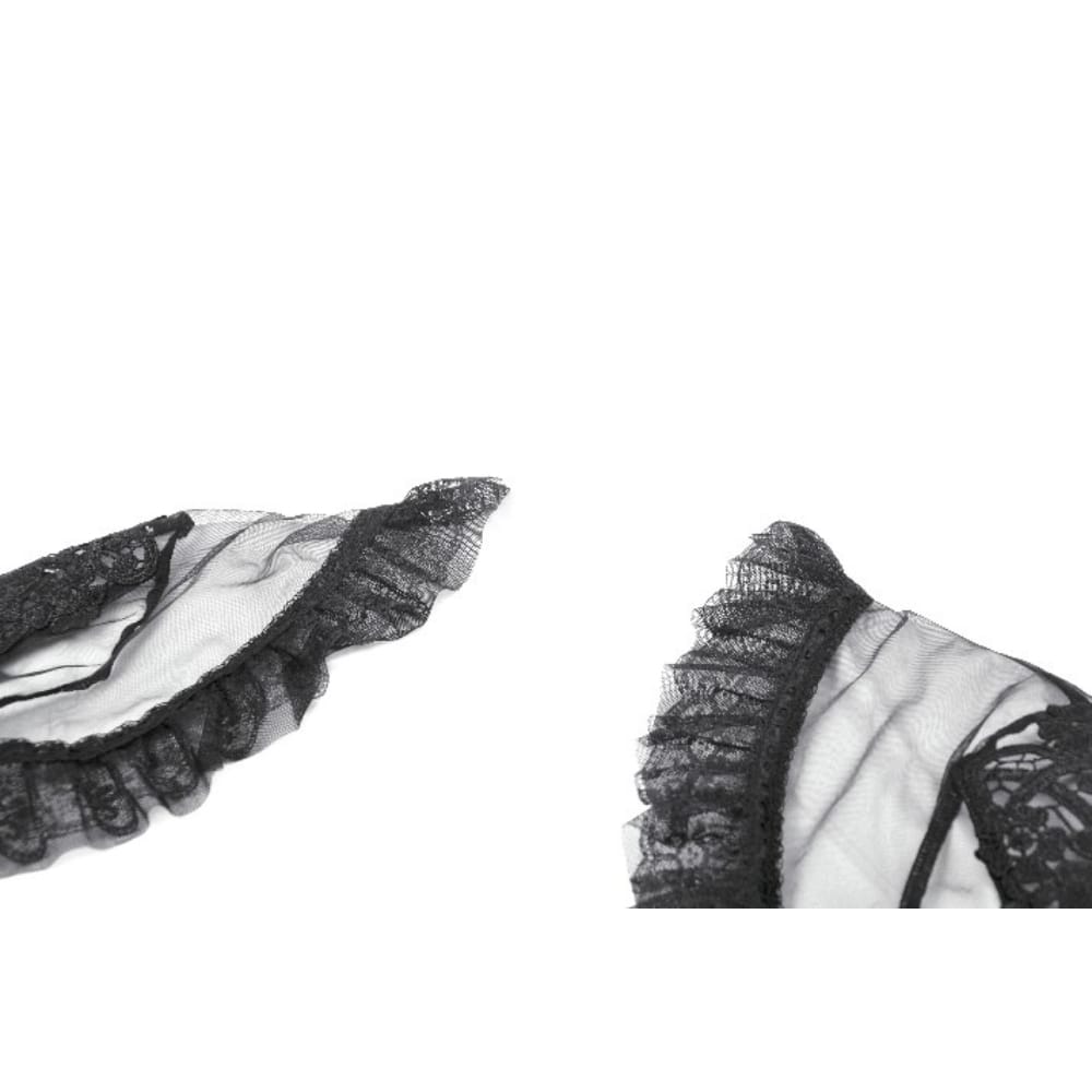 Veiled Reverie Mesh Cape - image 10