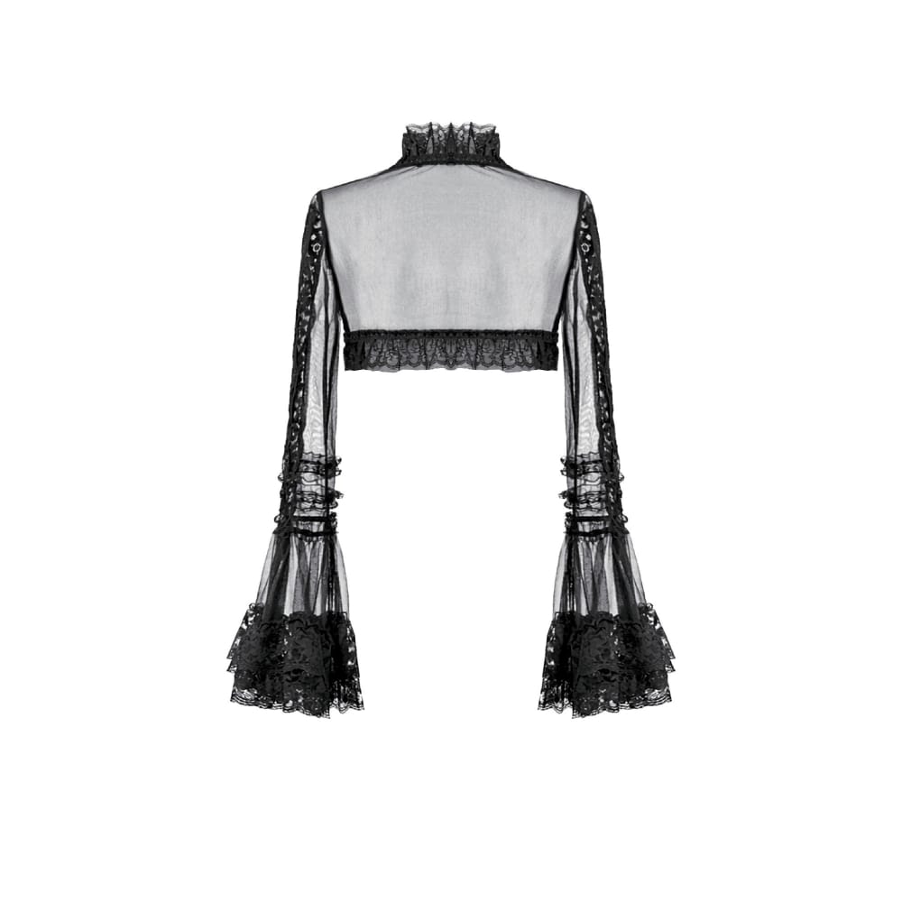 Veiled Reverie Mesh Cape - image 9