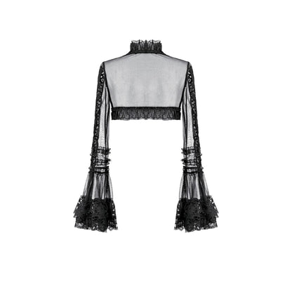 Veiled Reverie Mesh Cape - image 9