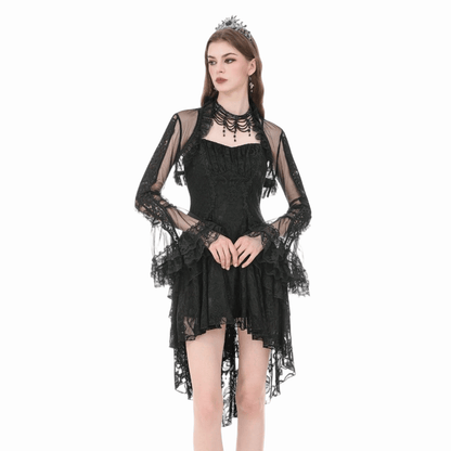 Veiled Reverie Mesh Cape - image 3
