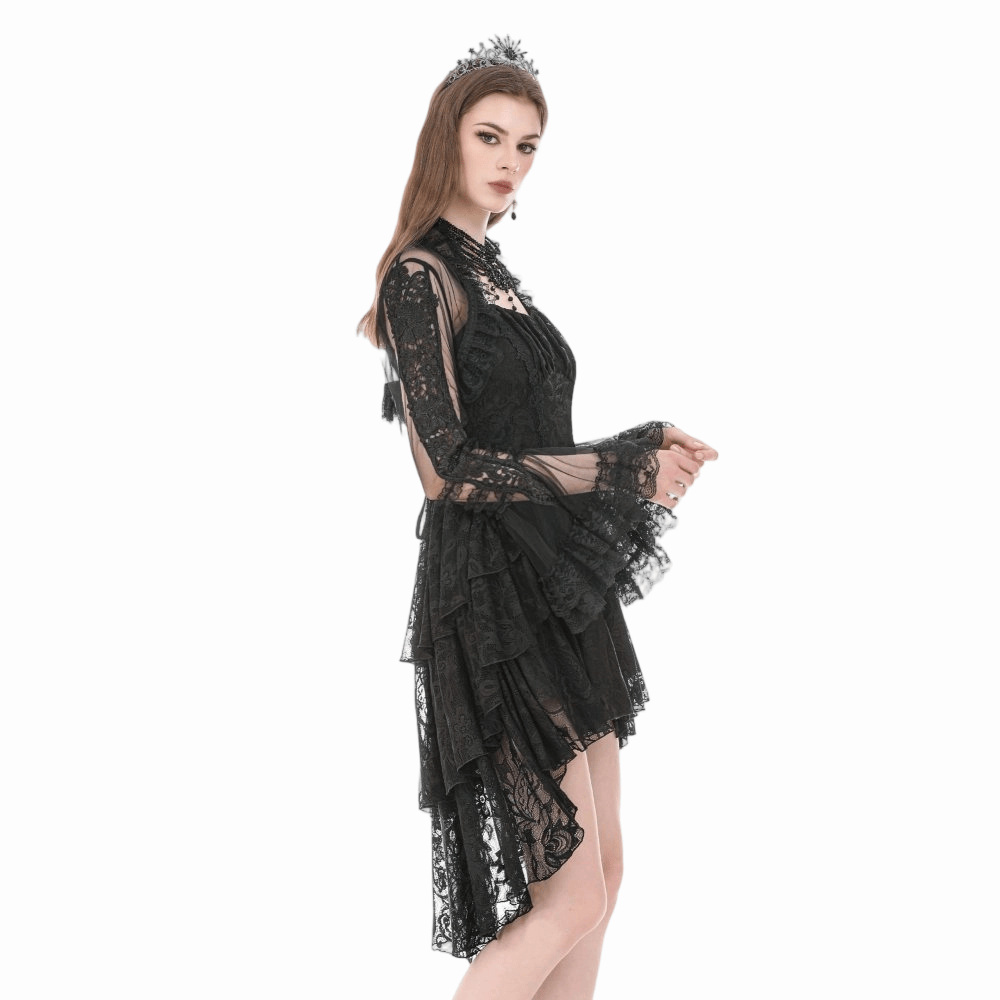 Veiled Reverie Mesh Cape - image 4