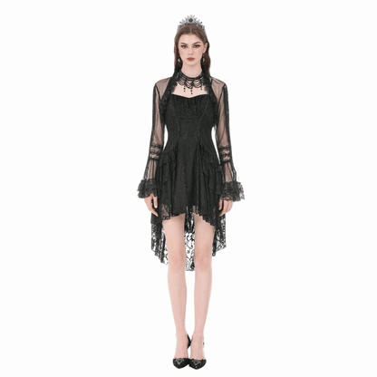Veiled Reverie Mesh Cape - image 6