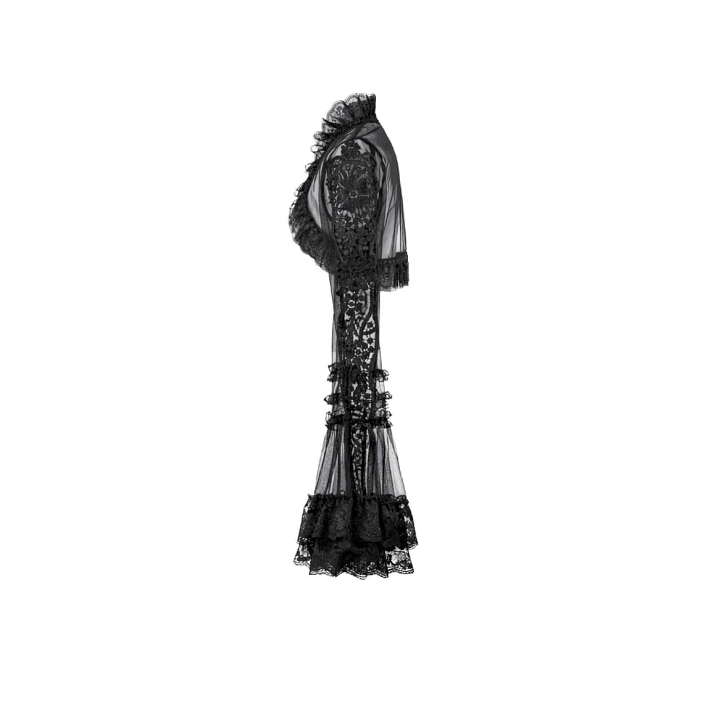 Veiled Reverie Mesh Cape - image 8