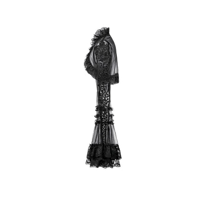 Veiled Reverie Mesh Cape - image 8