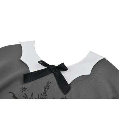 Bat Club Bow-Collar Sweatshirt - image 17