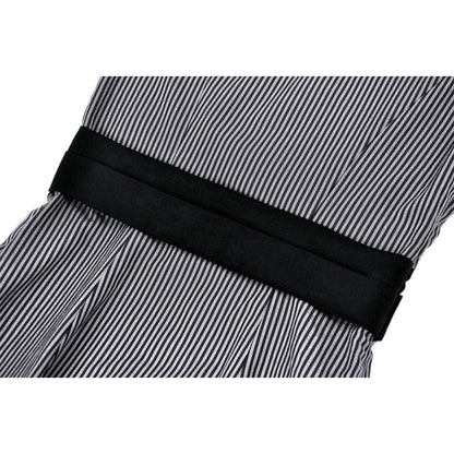Clockwork Doll Striped Lace-Collar Dress detail view