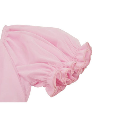 Blushing Reliquary Detachable-Collar Dress detail view