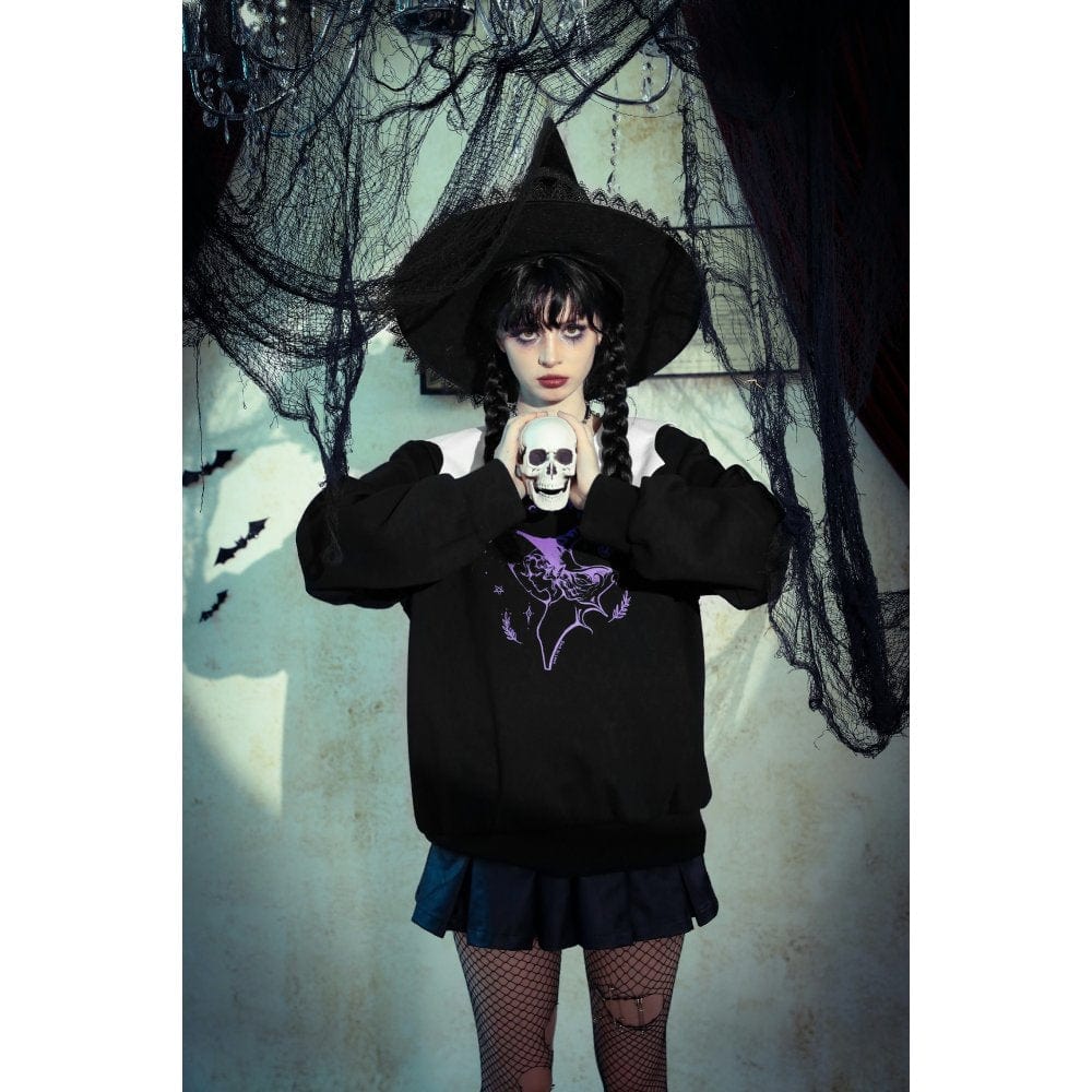 Witching Hour Bat-Collar Sweatshirt - image 11