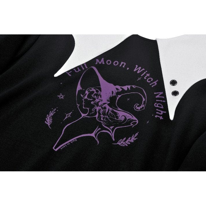 Witching Hour Bat-Collar Sweatshirt - image 17