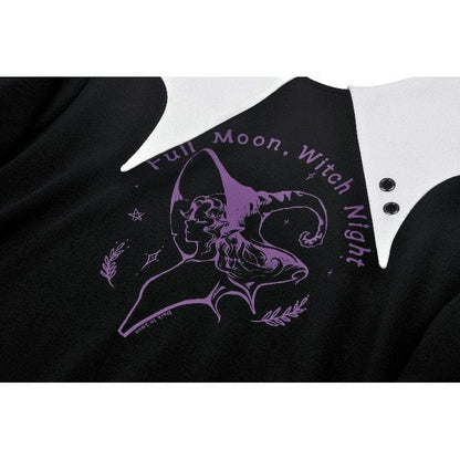 Witching Hour Bat-Collar Sweatshirt - image 17