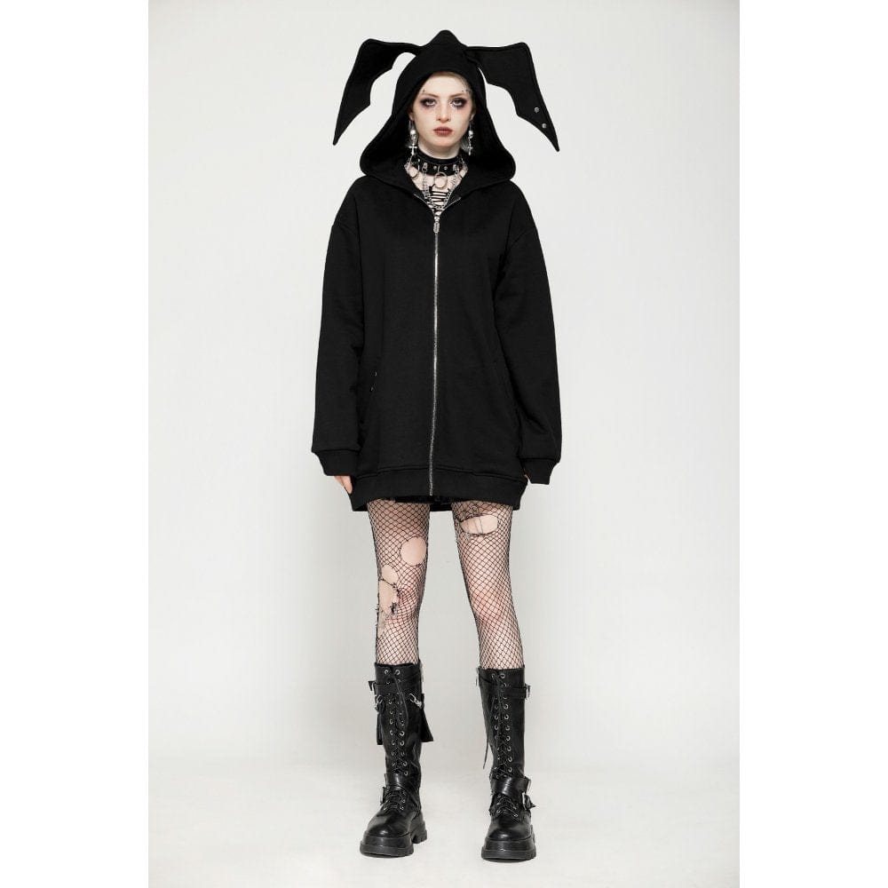 Night Flight Batwing Zip Hoodie - image 4