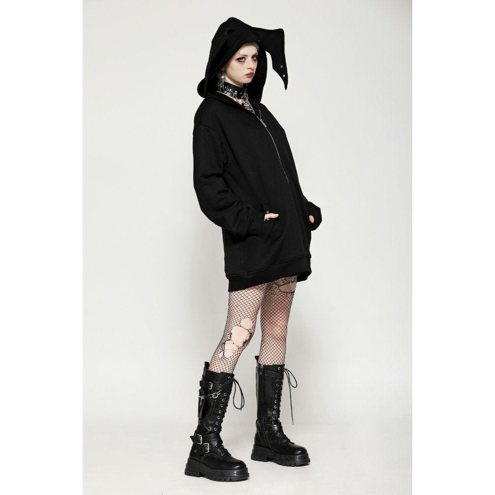 Night Flight Batwing Zip Hoodie - image 7