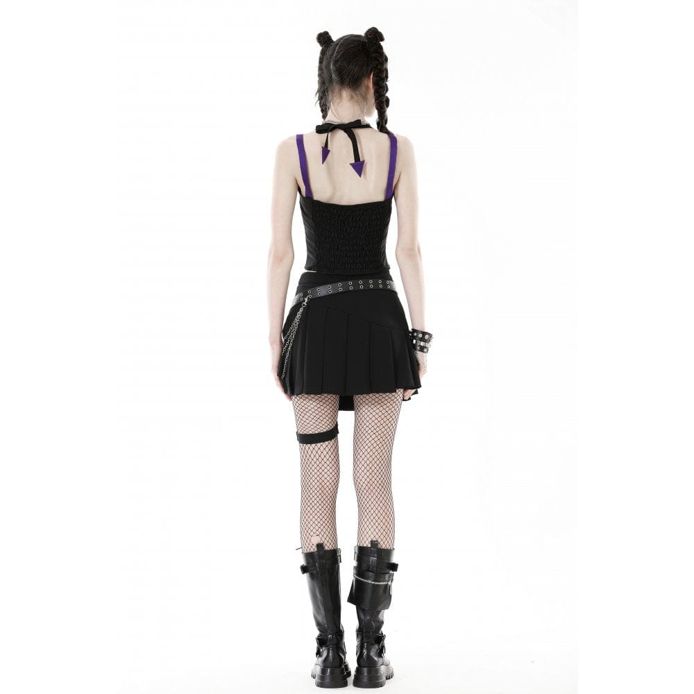 Broken Halo Strappy Buckle Bustier detail view 5