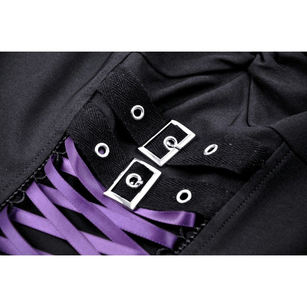 Broken Halo Strappy Buckle Bustier detail view 12