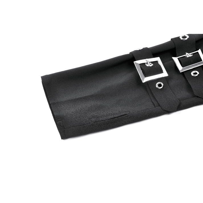 Deadlock Layered Buckle Gloves detail