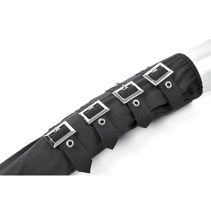 Deadlock Layered Buckle Gloves detail