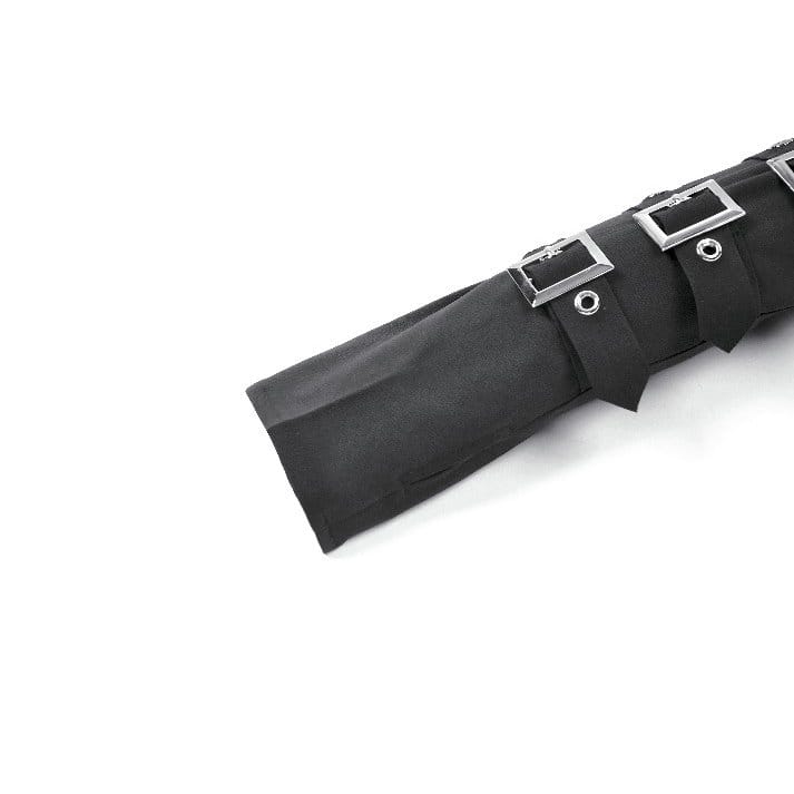 Deadlock Layered Buckle Gloves detail
