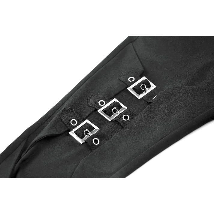 Buckle Riot Lace-Up Pants