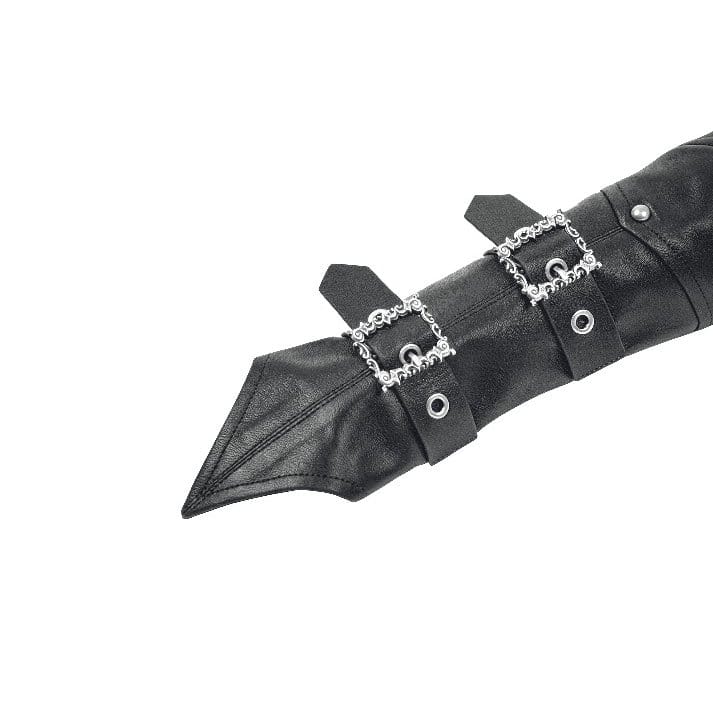 Rivet Ritual Buckled Arm Sleeves detail