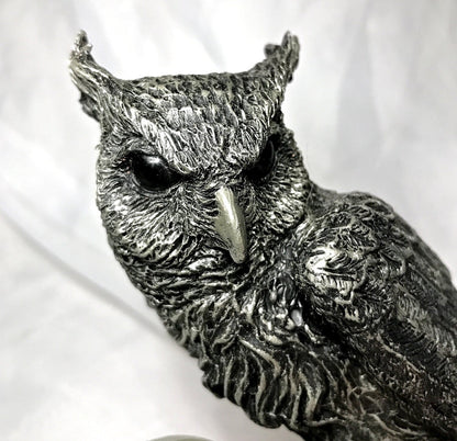 Horned Owl Witch’s Familiar Figurine