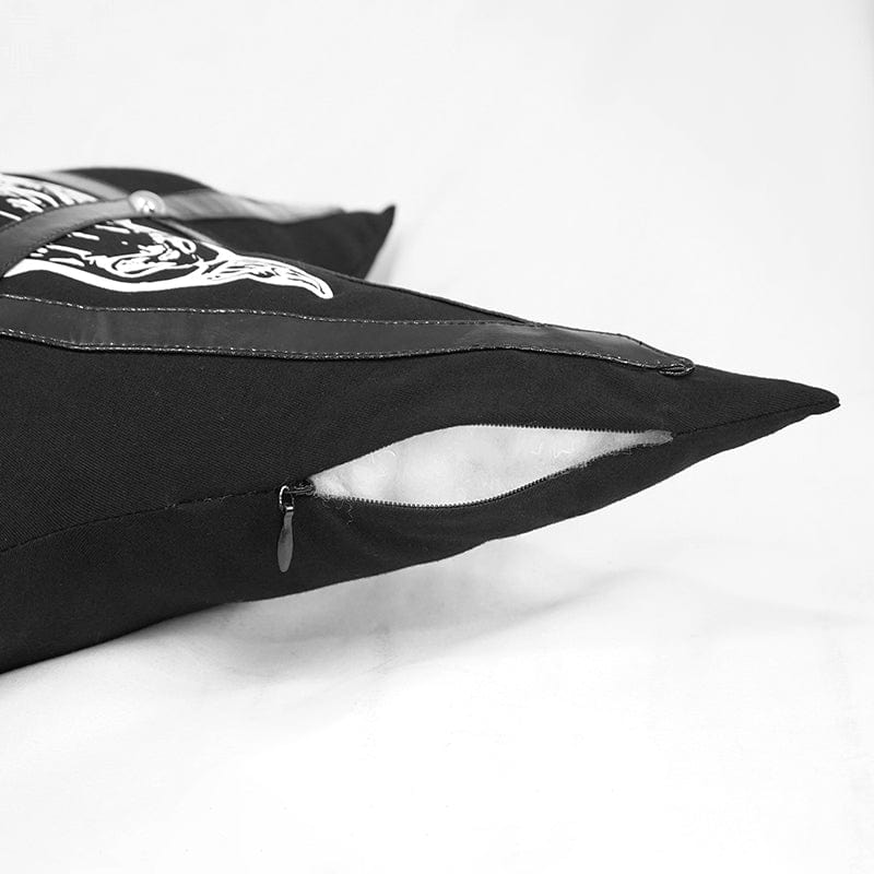 Infernal Star Pentagram Pillow