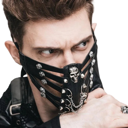 Death Grip Skull Muzzle Mask detail view