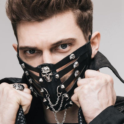 Death Grip Skull Muzzle Mask detail view