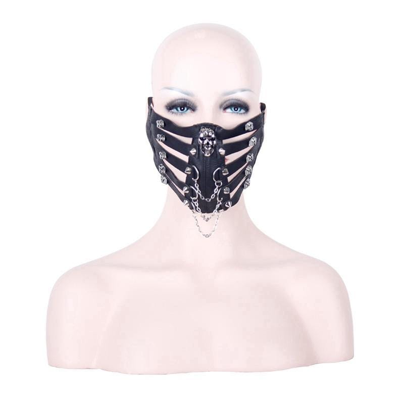 Death Grip Skull Muzzle Mask detail view