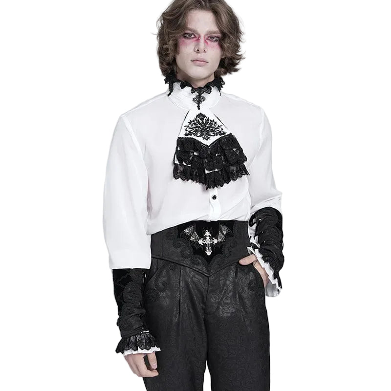 Dark Rose Bat Cross Waist Cincher - image 4