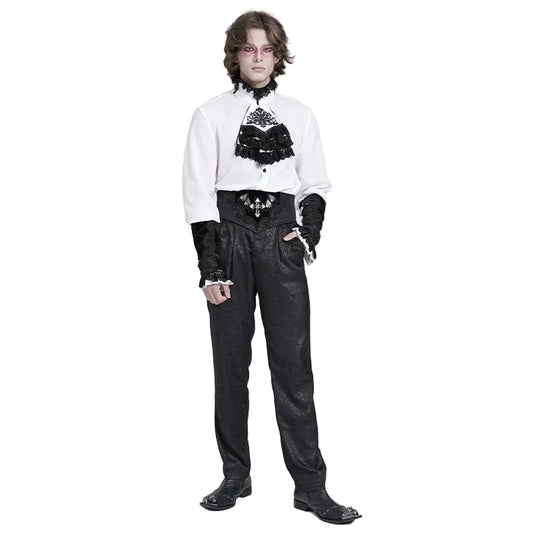 Dark Rose Bat Cross Waist Cincher - image 5