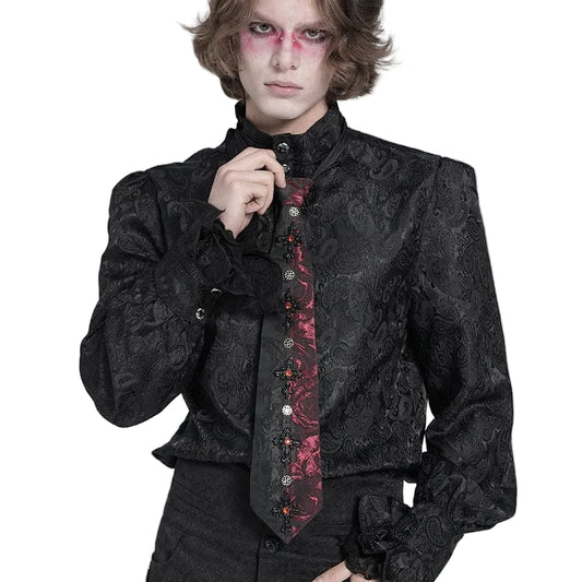 Alchemist Cross Jacquard Tie front view