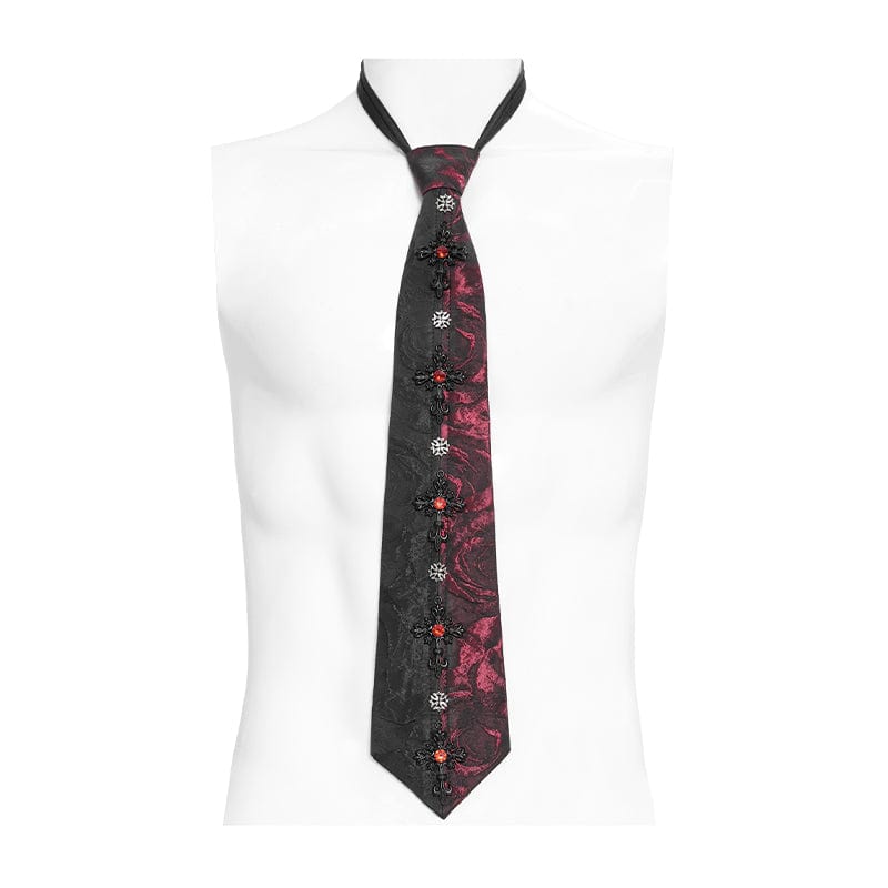 Alchemist Cross Jacquard Tie detail view