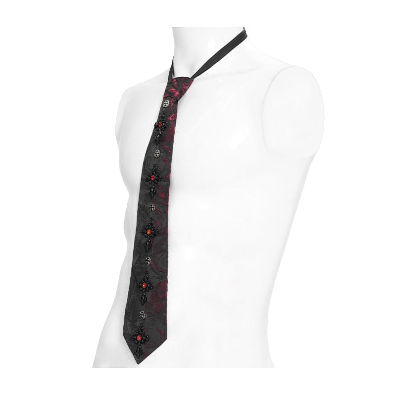 Alchemist Cross Jacquard Tie detail view