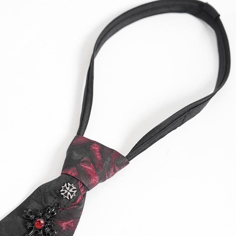 Alchemist Cross Jacquard Tie detail view