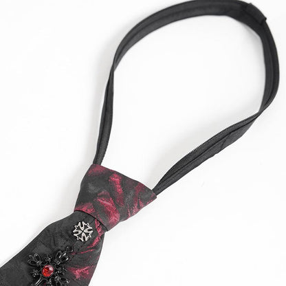 Alchemist Cross Jacquard Tie detail view