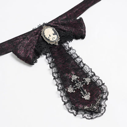 Blood Reliquary Ruffled Collar detail view